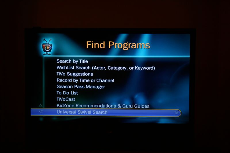Illustration for article titled Five Things About TiVo's Universal Swivel Search
